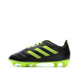 Chaussures de football Noir/Jaunes Garçon Adidas Goletto vue 0