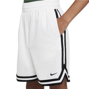 Short de Basketball Blanc Garçon/Fille Nike Kids' Dri-FIT DNA pas cher