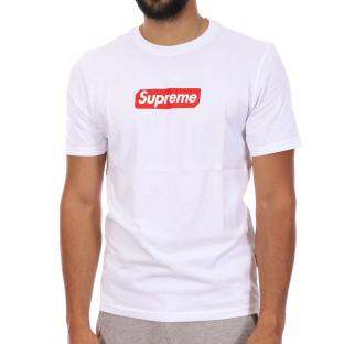 T-shirt Blanc Homme Supreme Grip Norris pas cher