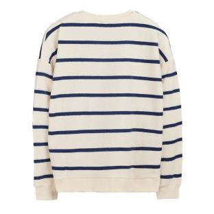 Sweat Blanc/Marine Femme Teddy Smith Andy vue 2