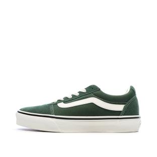 Baskets Vert Foncé Garçon Vans Old Skool pas cher