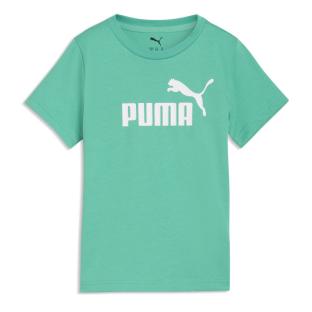 T-Shirt Vert Garçon Puma Ess No. 1 Logo vue 0