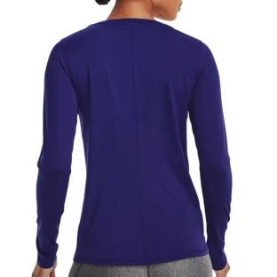 T-shirts Manches Longues Violet Femme Under Armour Armour Long Sleeve vue 2