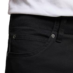 Jean straight noir Homme Lee vue 2