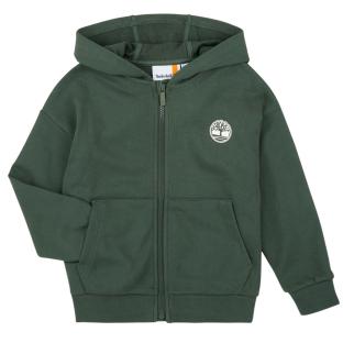Dunkelgrünes Sweatshirt mit Reißverschluss für Jungen von Timberland T60451 Ansicht 0