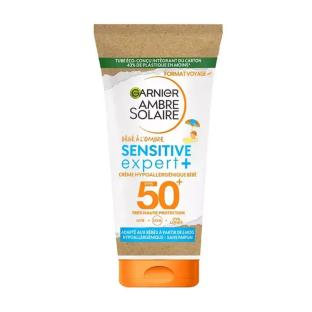 Crème Solaire Enfant/Bébé Garnier Sensitive Expert FPS 50+ 50ml pas cher