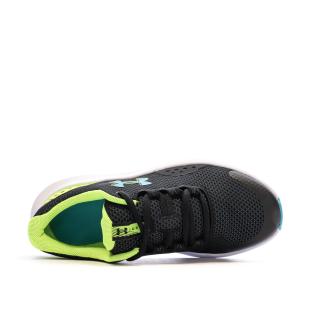 Baskets Marine/Jaune Garçon Under Armour Surge 4 vue 4