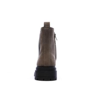 Bottines Marrons Femme Geox Iridea vue 3
