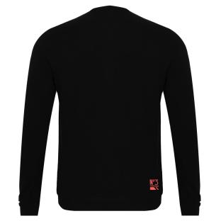 Pull Noir Homme US Polo ASSN ENEA vue 2