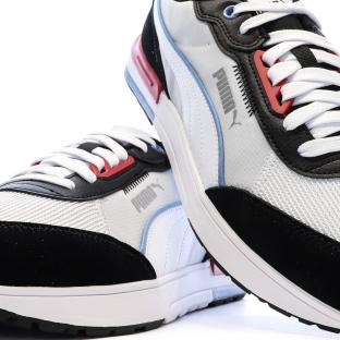 Baskets Blanc/Marine Homme Puma Puma R22 vue 7