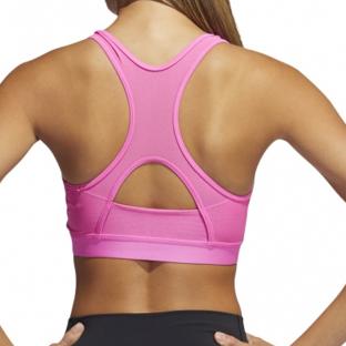 Brassière Rose Femme Adidas Believe vue 2