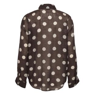 Camisa de lunares marrón para mujer JDY Fay ver 0
