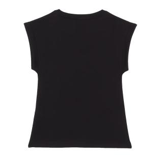 T-shirt Noir Fille Kaporal Foirie vue 2