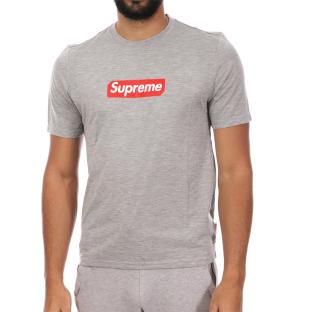 T-shirt Gris Homme Supreme Grip Norris pas cher