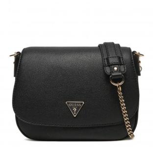 Sac à Bandoulière Noir Femme Guess Fedora pas cher