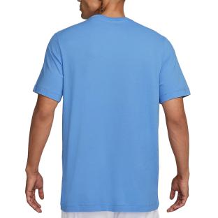T-shirt Bleu Homme Nike M Nsw Club Tee vue 2