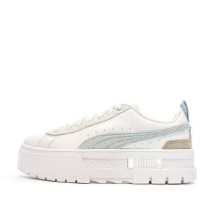 Baskets Blanches Femme Puma Mayze Mix pas cher