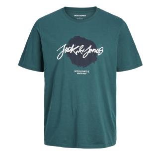 T-Shirt Vert Canard Garçon Jack & Jones Whtiley pas cher