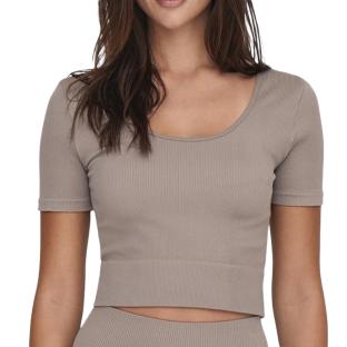 Top Taupe Femme Only Jaia pas cher