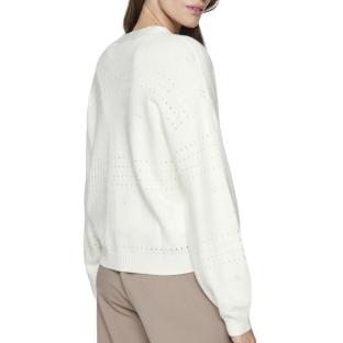Gilet Blanc Femme Vila Viril Vneck vue 0
