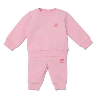 Ensemble survêtement Rose Fille Adidas Crew Set pas cher