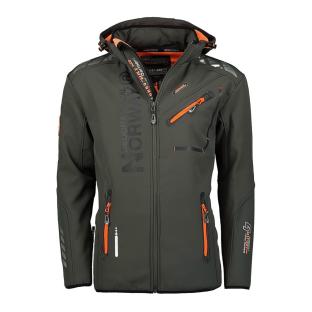 Parka Softshell Grise Homme Geographical Norway Royaute pas cher
