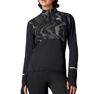Haut d'entraînement Marine Femme Adidas Hivis vue 0