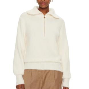 Pull Écru Femme Morgan MNOVI pas cher