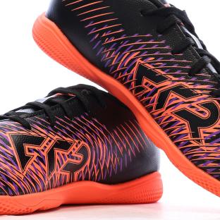 Chaussures de Foot Noir/Violet Junior Puma Future 8 Play IT Jr vue 0