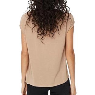 T-shirt Beige Femme Vero Moda Ava vue 2