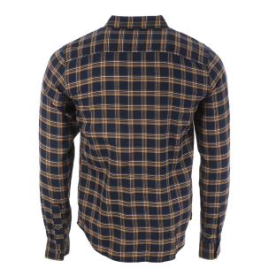 Chemise à Carreaux Marine/Jaune Homme RMS26 vue 2