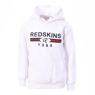 Sweat Blanc Garçon Redskins Hoodie pas cher