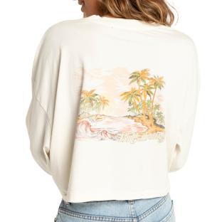 Camiseta beige de mujer Billabong This Must ver 0
