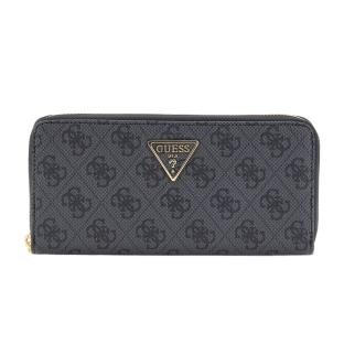 Portefeuille Noir Femme Guess Laurel Around pas cher