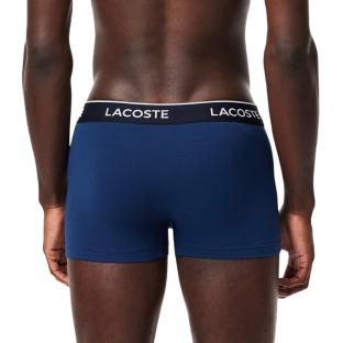 x3 Boxers Marines/Rouges Homme Lacoste 5H1300 vue 2