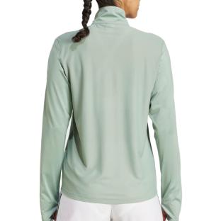 Sweat Zippé Vert Femme Adidas Hzip vue 0