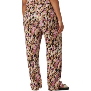 Pantalon Beige à Motifs Femme Vero Moda Curve Easy Hw Wide vue 2