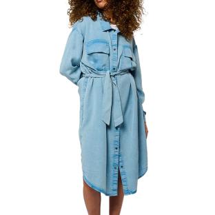 Robe en jean Bleu Femme Kaporal VERSIH pas cher