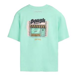 T-Shirt Vert Menthe Garçon Teddy Smith Bis vue 0