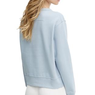 Sweat Bleu Femme Guess W2YQ vue 2