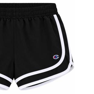 Short Noir Fille Champion Varsity vue 0