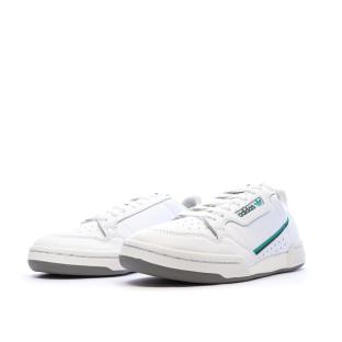 Baskets Blanches Mixte Conti Adidas Continental 80 vue 0