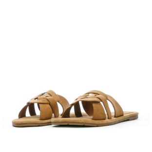 Claquettes Camel Femme Chattawak Pace vue 5