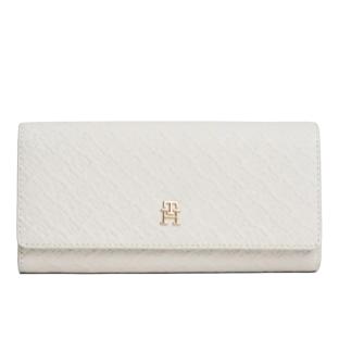 Portefeuille Blanc Femme Tommy Hilfiger Icon Flap vue 0