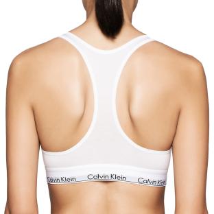 Brassière Blanche Femme Calvin Klein Jeans Unlined vue 2