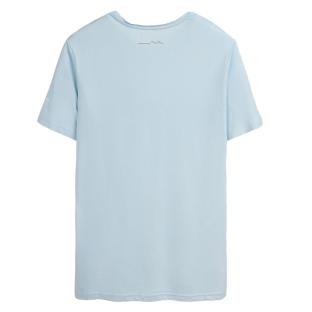 T-shirt Bleu Clair Homme Teddy Smith T-geo vue 2