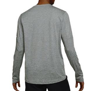 T-shirt Manches Longues Grise Homme Nike Elmnt Crew vue 2