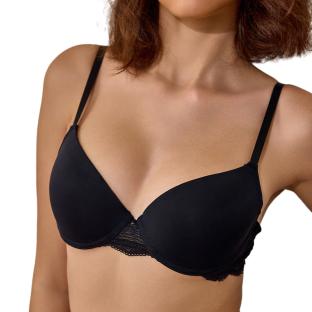 Soutien-Gorge Noir Fushia Femme Les Petites Bombes Louna pas cher
