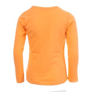 T-shirt Orange Fille Naf Naf 4051 vue 2