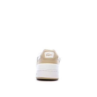 Baskets Blanche/Beige Homme Lacoste T-clip 124 vue 0